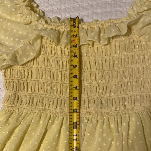 YELLOW POLKA DOT DRESS - Picture 5 of 5